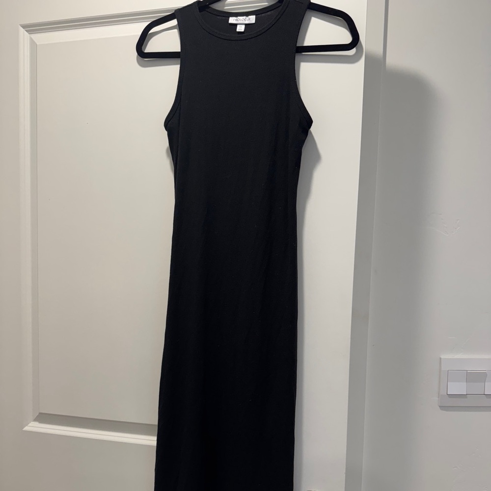 Prologue Black Midi dress